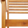 vidaXL Καρέκλες Κήπου 2 τεμ. 59x55x85 εκ. από Μασίφ Ξύλο Ακακίας