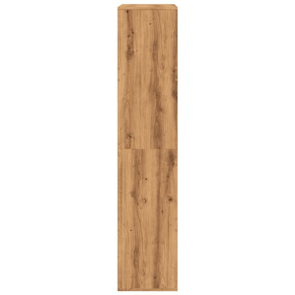 vidaXL Βιβλιοθήκη/Διαχωριστικό Χώρου Δρυς 100x33x155,5 εκ. Επεξ. Ξύλο
