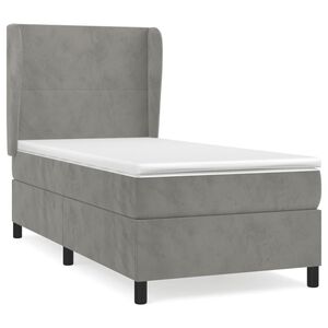 vidaXL &Kappa;&rho;&epsilon;&beta;ά&tau;&iota; Boxspring &mu;&epsilon; &Sigma;&tau;&rho;ώ&mu;&alpha; &Alpha;&nu;&omicron;&iota;&chi;&tau;ό &Gamma;&kappa;&rho;&iota; 80x200 &epsilon;&kappa;. &Beta;&epsilon;&lambda;&omicron;ύ&delta;&iota;&nu;&omicron;