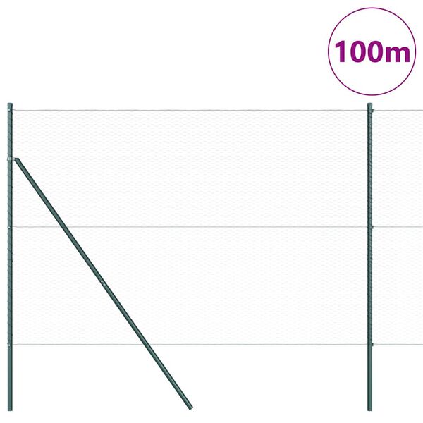 vidaXL &Sigma;&tau;ύ&lambda;&omicron;&sigmaf; &Pi;&epsilon;&rho;&iota;&phi;&rho;ά&xi;&epsilon;&omega;&nu; &Gamma;&kappa;&rho;&iota; 100 x 1,6 m (25 mm &pi;&lambda;έ&gamma;&mu;&alpha;)
