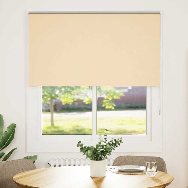 vidaXL Roller Blind Blackout &Mu;&pi;&epsilon;&zeta; 135x175 cm &Pi;&lambda;ά&tau;&omicron;&sigmaf; &upsilon;&phi;ά&sigma;&mu;&alpha;&tau;&omicron;&sigmaf; 131,6cm