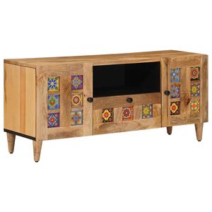 vidaXL &Nu;&tau;&omicron;&upsilon;&lambda;ά&pi;&iota; TV &Phi;&upsilon;&sigma;&iota;&kappa;ό 105 x 33,5 x 46 &epsilon;&kappa;. &Sigma;&tau;&epsilon;&rho;&epsilon;ό &xi;ύ&lambda;&omicron; &mu;ά&nu;&gamma;&kappa;&omicron;
