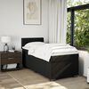 vidaXL &Kappa;&rho;&epsilon;&beta;ά&tau;&iota; Boxspring &mu;&epsilon; &Sigma;&tau;&rho;ώ&mu;&alpha; &Mu;&alpha;ύ&rho;&omicron; 90x200 &epsilon;&kappa;. &Upsilon;&phi;&alpha;&sigma;&mu;ά&tau;&iota;&nu;&omicron;