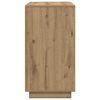 vidaXL Πλαϊνό γραφείο Artisan Oak 80 x 40 x 75 εκ. Επεξεργασμένο ξύλο