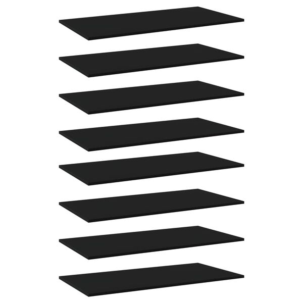 vidaXL &Rho;ά&phi;&iota;&alpha; &Beta;&iota;&beta;&lambda;&iota;&omicron;&theta;ή&kappa;&eta;&sigmaf; 8 &tau;&epsilon;&mu;. &Mu;&alpha;ύ&rho;&alpha; 80x30x1,5 &epsilon;&kappa;. &alpha;&pi;ό &Mu;&omicron;&rho;&iota;&omicron;&sigma;&alpha;&nu;ί&delta;&alpha;