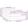 vidaXL Box Spring &kappa;&rho;&epsilon;&beta;ά&tau;&iota; &mu;&epsilon; &sigma;&tau;&rho;ώ&mu;&alpha; &rho;&omicron;&zeta; 120x220 cm &Beta;&epsilon;&lambda;&omicron;ύ&delta;&iota;&nu;&omicron;