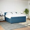 vidaXL &Kappa;&rho;&epsilon;&beta;ά&tau;&iota; Boxspring &mu;&epsilon; &Sigma;&tau;&rho;ώ&mu;&alpha; &Mu;&pi;&lambda;&epsilon; 200x200 &epsilon;&kappa;. &Beta;&epsilon;&lambda;&omicron;ύ&delta;&iota;&nu;&omicron;