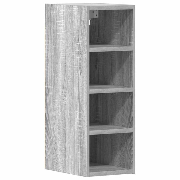 vidaXL Κρεμαστό Ντουλάπι "Riga" Γκρι Sonoma 20x29,5x60 εκ. από Τεχνητό Ξύλο