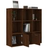 vidaXL Βιβλιοθήκη Καφέ Δρυς 98 x 30 x 98 εκ.