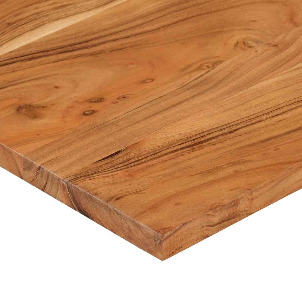 vidaXL Επιφάνεια Γραφείου Ορθογώνια 80x60x2,5 εκ. Μασίφ Ξύλο Ακακίας