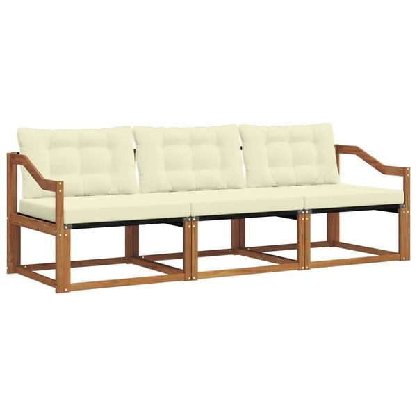 vidaXL &Sigma;&epsilon;&iota;&rho;ά &Kappa;&alpha;&nu;&alpha;&pi;έ &Epsilon;&xi;&omega;&tau;&epsilon;&rho;&iota;&kappa;&omicron;ύ &mu;&epsilon; &mu;&alpha;&xi;&iota;&lambda;ά&rho;&iota; 3 pcs &Phi;&upsilon;&sigma;&iota;&kappa;ό &kappa;&alpha;&iota; &Kappa;&rho;έ&mu;&alpha;