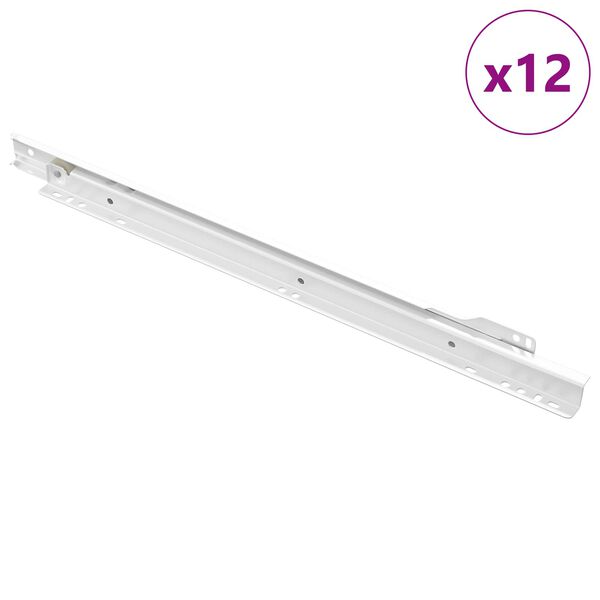 vidaXL &Omicron;&delta;&eta;&gamma;ό&sigmaf; &Sigma;&upsilon;&rho;&tau;&alpha;&rho;&iota;&omicron;ύ 12 pcs &Lambda;&epsilon;&upsilon;&kappa;ό 400 mm &Alpha;&tau;&sigma;ά&lambda;&iota;
