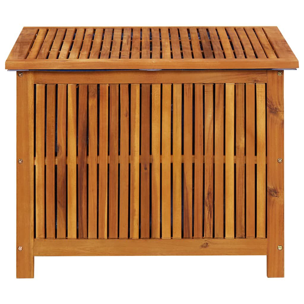 vidaXL Μπαούλο Αποθήκευσης Κήπου 75x75x58 εκ. από Μασίφ Ξύλο Ακακίας