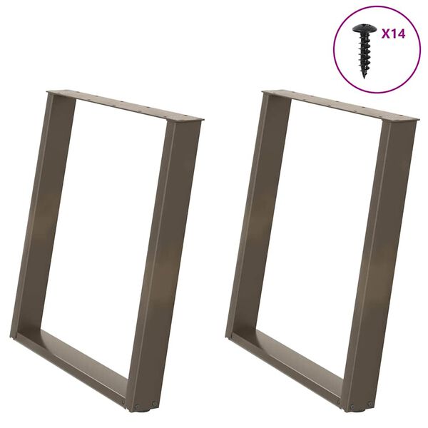 vidaXL &Pi;ό&delta;&iota;&alpha; &Tau;&rho;&alpha;&pi;&epsilon;&zeta;&alpha;&rho;ί&alpha;&sigmaf; &sigma;&epsilon; &Sigma;&chi;ή&mu;&alpha; U 2 &tau;&epsilon;&mu;. &alpha;&pi;ό &Phi;&upsilon;&sigma;&iota;&kappa;ό &Alpha;&tau;&sigma;ά&lambda;&iota; 80x(72-73) &epsilon;&kappa;. &Alpha;&tau;&sigma;ά&lambda;&iota;