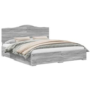 vidaXL &Sigma;&kappa;&epsilon;&lambda;&epsilon;&tau;ό&sigmaf; &Kappa;&rho;&epsilon;&beta;&alpha;&tau;&iota;&omicron;ύ &mu;&epsilon; &kappa;&epsilon;&phi;&alpha;&lambda;ά&rho;&iota; &Gamma;&kappa;&rho;ί&zeta;&omicron; &Sigma;&omicron;&nu;&omicron;&mu;&alpha; 200 x 200 cm