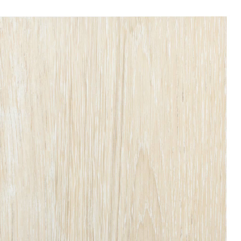 vidaXL Δάπεδο Αυτοκόλλητο Μπεζ 55 τεμ. 5,11 μ² από PVC