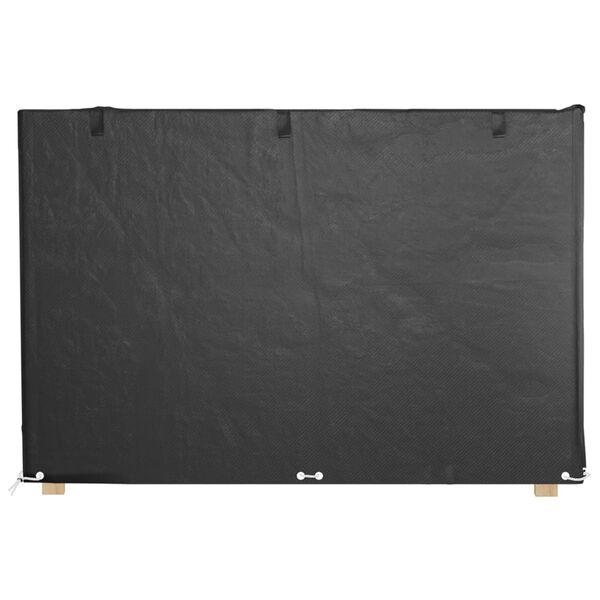 vidaXL Καλύμματα Κούνιας 12 Κρίκοι 2 τεμ. 215x150x130/150 εκ. Πολυαιθ.