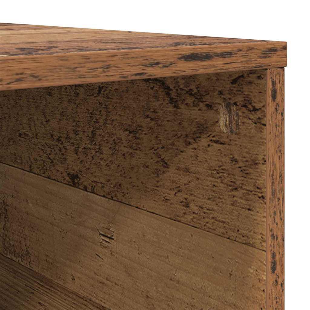 vidaXL Τραπεζάκι σαλονιού Παλαιό ξύλο 80 x 80 x 36.5 εκ
