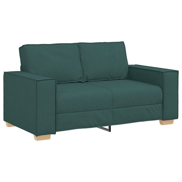vidaXL Σετ Καναπέ 3 pcs Σκούρο Πράσινο 220 x 78 x 84 εκ. ύφασμα