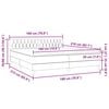 vidaXL &Kappa;&rho;&epsilon;&beta;ά&tau;&iota; Boxspring &mu;&epsilon; &Sigma;&tau;&rho;ώ&mu;&alpha; &Sigma;&kappa;&omicron;ύ&rho;&omicron; &Gamma;&kappa;&rho;&iota; 180x210 &epsilon;&kappa;. &Beta;&epsilon;&lambda;&omicron;ύ&delta;&iota;&nu;&omicron;