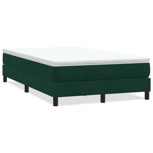 vidaXL Box Spring &Kappa;&rho;&epsilon;&beta;ά&tau;&iota; &chi;&omega;&rho;ί&sigmaf; &sigma;&tau;&rho;ώ&mu;&alpha; &Sigma;&kappa;&omicron;ύ&rho;&omicron; &pi;&rho;ά&sigma;&iota;&nu;&omicron; &Beta;&epsilon;&lambda;&omicron;ύ&delta;&iota;&nu;&omicron;