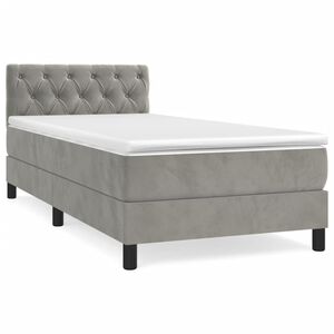 vidaXL &Kappa;&rho;&epsilon;&beta;ά&tau;&iota; Boxspring &mu;&epsilon; &Sigma;&tau;&rho;ώ&mu;&alpha; &Alpha;&nu;&omicron;&iota;&chi;&tau;ό &Gamma;&kappa;&rho;&iota; 80x200 &epsilon;&kappa;. &Beta;&epsilon;&lambda;&omicron;ύ&delta;&iota;&nu;&omicron;