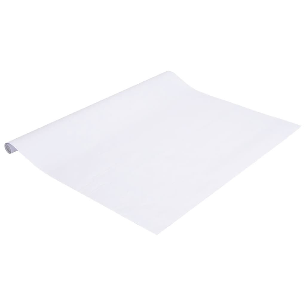 vidaXL Μεμβράνη Παραθύρου Ματ Γκρι 45x500 εκ. PVC