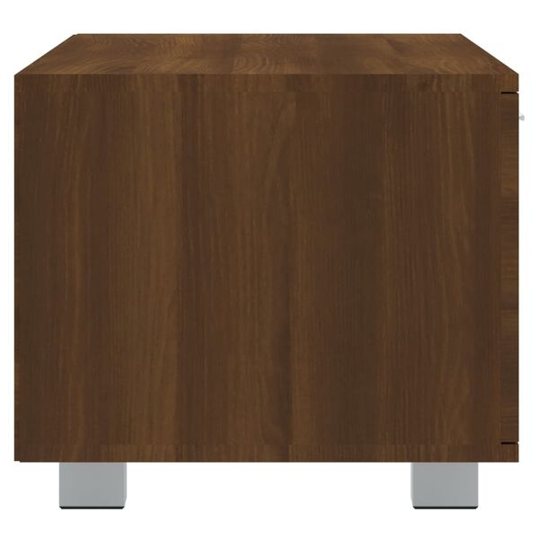vidaXL Έπιπλο Τηλεόρασης Καφέ Δρυς 120x40,5x35 εκ. Επεξεργασμένο Ξύλο