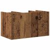 vidaXL Οργανωτής Γραφείου artisan δρυς 44.5 x 24 x 25 εκ