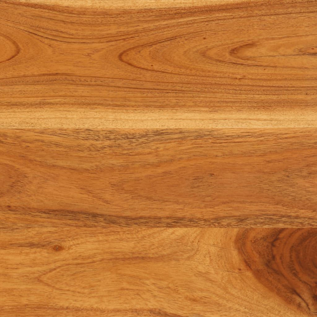 vidaXL Έπιπλο Τηλεόρασης με Πόρτες 112x30x40 εκ. Μασίφ Ακακία/Μέταλλο