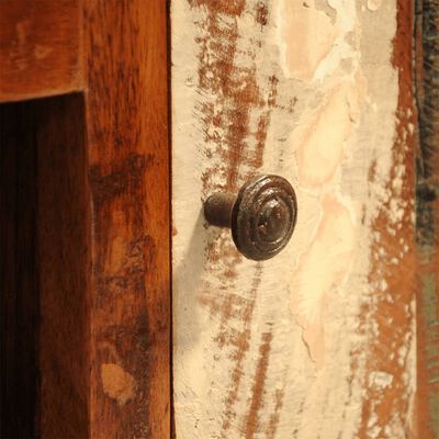 vidaXL Ντουλάπι με 1 Πόρτα Vintage από Μασίφ Ανακυκλωμένο Ξύλο