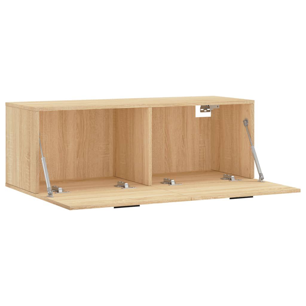 vidaXL Ντουλάπι Τοίχου Sonoma Δρυς 100 x 36,5 x 35 εκ. Επεξεργ. Ξύλο