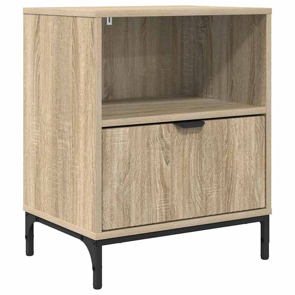 vidaXL Κομοδίνο Sonoma Δρυς 49 x 36 x 61 εκ Επεξεργασμένο ξύλο