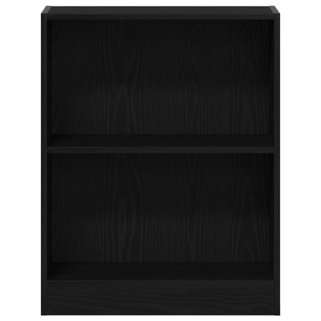 VidaXL Βιβλιοθήκη Μαύρη 60x24x76 εκ Επεξεργασμένο Ξύλο