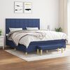 vidaXL &Kappa;&rho;&epsilon;&beta;ά&tau;&iota; Boxspring &mu;&epsilon; &Sigma;&tau;&rho;ώ&mu;&alpha; &Mu;&pi;&lambda;&epsilon; 180x200 &epsilon;&kappa;. &Upsilon;&phi;&alpha;&sigma;&mu;ά&tau;&iota;&nu;&omicron;