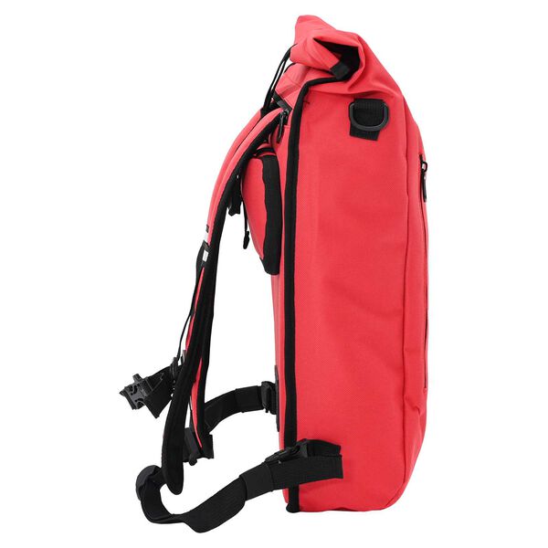 vidaXL Τσάντα Ποδηλάτου για Πάνιου 20 L Κόκκινη 31x13x58 εκ