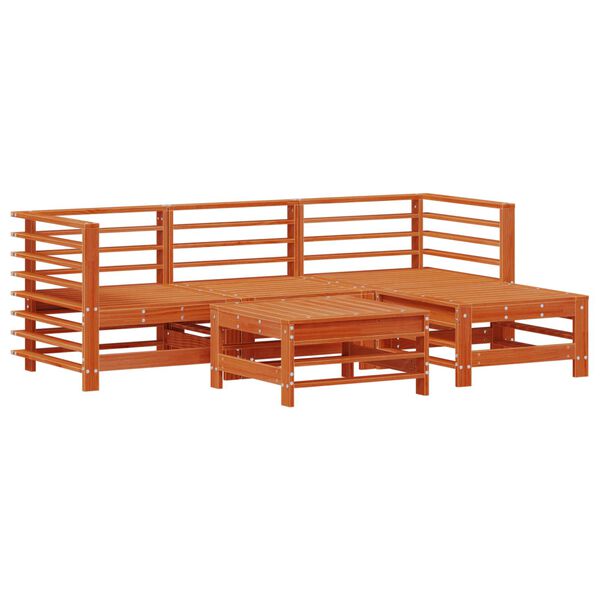 vidaXL &Sigma;&epsilon;&tau; &Xi;&alpha;&pi;&lambda;ώ&sigma;&tau;&rho;&alpha;&sigmaf; &Kappa;ή&pi;&omicron;&upsilon; 5 pcs &Kappa;&epsilon;&rho;&omega;&mu;έ&nu;&omicron; &Kappa;&alpha;&phi;έ &Sigma;&tau;&epsilon;&rho;&epsilon;ό &pi;&epsilon;ύ&kappa;&omicron;