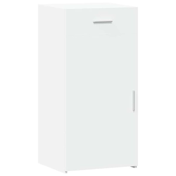 vidaXL Συρταριέρα Λευκή 45x42,5x93 εκ. από Επεξεργασμένο Ξύλο