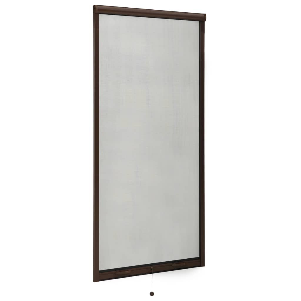vidaXL Σήτα Παραθύρου Κάθετης Κίνησης Καφέ 60 x 150 εκ.