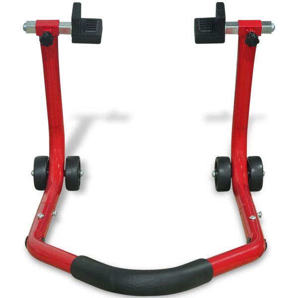 vidaXL Paddock Stand Πίσω Τροχού Μοτοσυκλέτας Κόκκινο