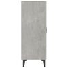vidaXL Ντουλάπι Γκρι Σκυροδέματος 70 x 34 x 90εκ. Επεξεργασμένο Ξύλο