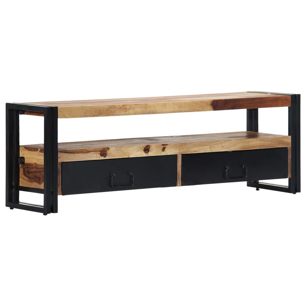 vidaXL Έπιπλο Τηλεόρασης 120 x 30 x 40 εκ. από Μασίφ Ξύλο Sheesham