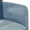 vidaXL &Pi;&omicron;&lambda;&upsilon;&theta;&rho;ό&nu;&alpha; &Mu;&pi;&lambda;&epsilon; Denim Patchwork &alpha;&pi;ό &Kappa;&alpha;&rho;&alpha;&beta;ό&pi;&alpha;&nu;&omicron; &mu;&epsilon; &Upsilon;&pi;&omicron;&pi;ό&delta;&iota;&omicron;