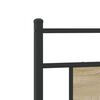 vidaXL Πλαίσιο Κρεβατιού Χωρ. Στρώμα Sonoma Δρυς 75x190εκ Επεξ. Ξύλο