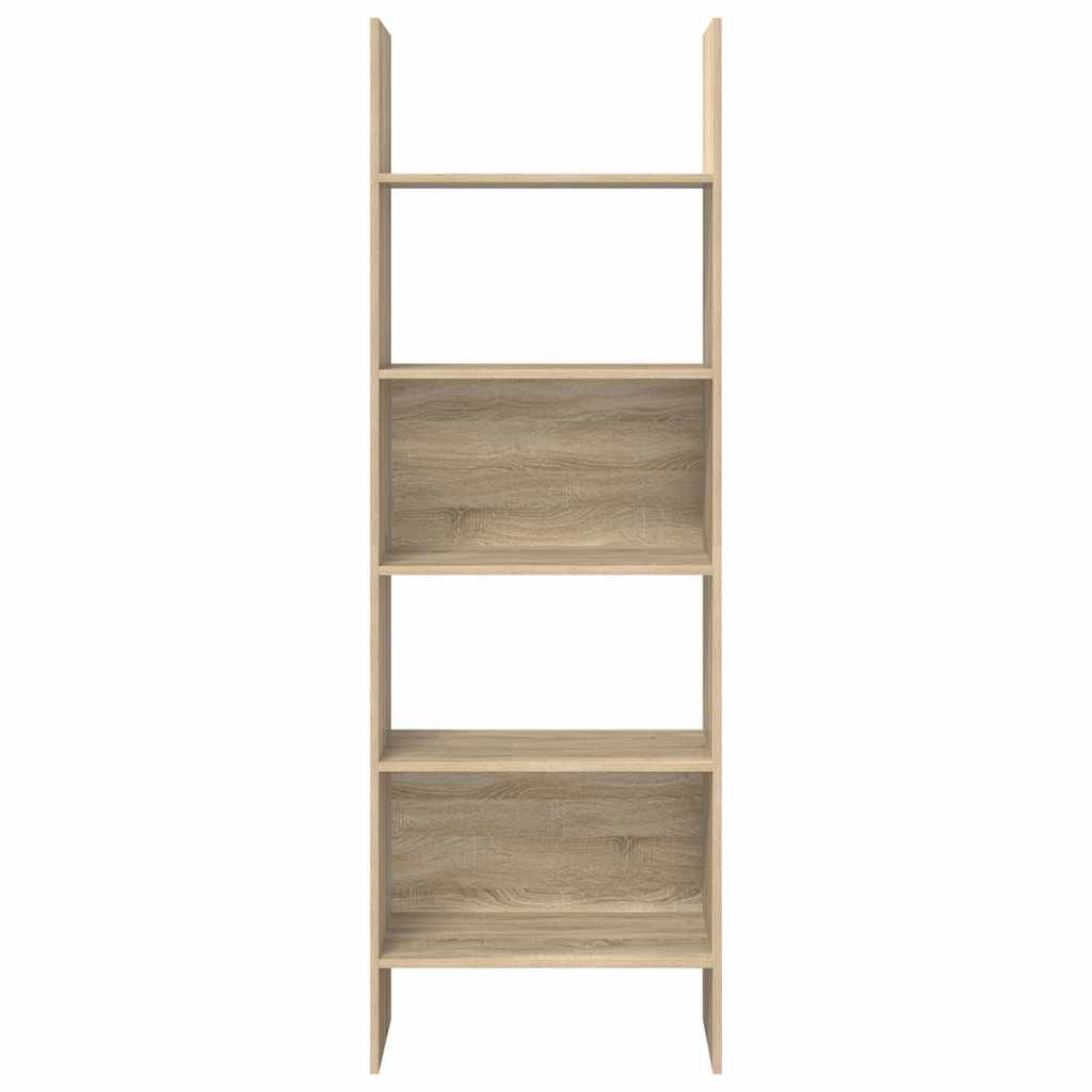 vidaXL Βιβλιοθήκη Χρώμα Sonoma Δρυς 60 x 35 x 180 εκ. από Επεξ. Ξύλο