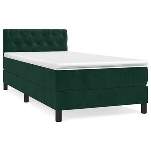 vidaXL &Kappa;&rho;&epsilon;&beta;ά&tau;&iota; Boxspring &mu;&epsilon; &Sigma;&tau;&rho;ώ&mu;&alpha; &Sigma;&kappa;&omicron;ύ&rho;&omicron; &Pi;&rho;ά&sigma;&iota;&nu;&omicron; 80x200 &epsilon;&kappa;. &Beta;&epsilon;&lambda;&omicron;ύ&delta;&iota;&nu;&omicron;