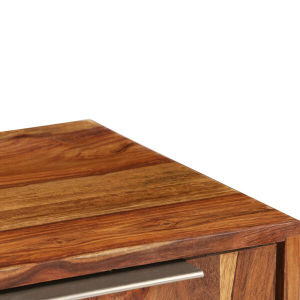 vidaXL Έπιπλο Τηλεόρασης Μελί 118 x 30 x 40 εκ. Μασίφ Ξύλο Ακακίας