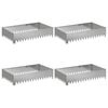 vidaXL &Pi;&epsilon;&rho;ί&gamma;&rho;&alpha;&mu;&mu;&alpha; &gamma;&kappa;&alpha;&zeta;ό&nu; 4 pcs 100 x 60 x 20 &epsilon;&kappa;. &Alpha;&tau;&sigma;ά&lambda;&iota; &Alpha;&sigma;&eta;&mu;ί