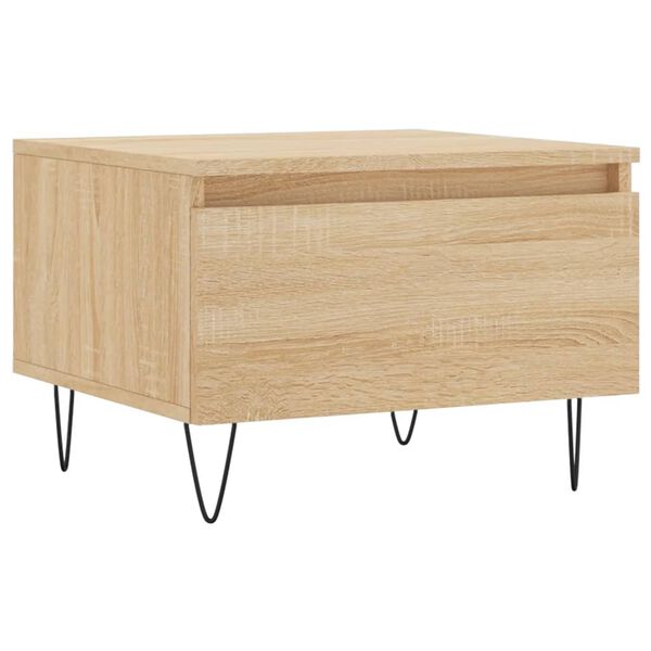 vidaXL Τραπεζάκι Σαλονιού Sonoma Δρυς 50x46x35 εκ. Επεξεργασμ. Ξύλο
