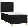 vidaXL &Kappa;&rho;&epsilon;&beta;ά&tau;&iota; Boxspring &mu;&epsilon; &Sigma;&tau;&rho;ώ&mu;&alpha; &Mu;&alpha;ύ&rho;&omicron; 80 x 200 &epsilon;&kappa;. &Upsilon;&phi;&alpha;&sigma;&mu;ά&tau;&iota;&nu;&omicron;